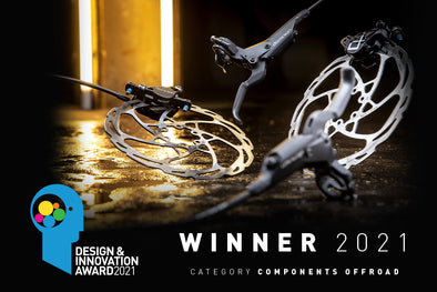 Hayes Dominion T2 - 2021 Design & Innovation Award from ENDURO Mountainbike Magazine