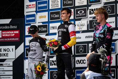 Pau Menoyo dominates 1st Men Junior UCI Mountain Bike Downhill World Cup