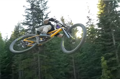 Riding Whistler On A Hartail