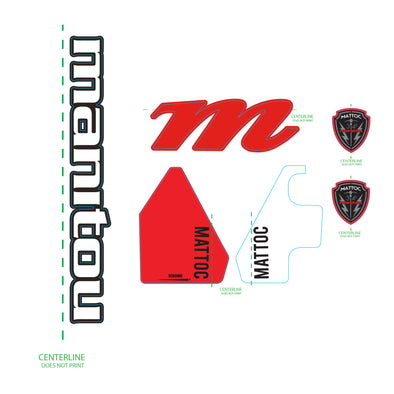 Decal Kit Mattoc - DECAL,MATTOC COMP 26/275/275+/29/29+