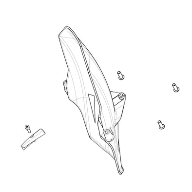 Gen 2 Reverse Arch Mudguard