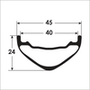 Reynolds Blacklabel 27.5 Plus Rim Dimensions