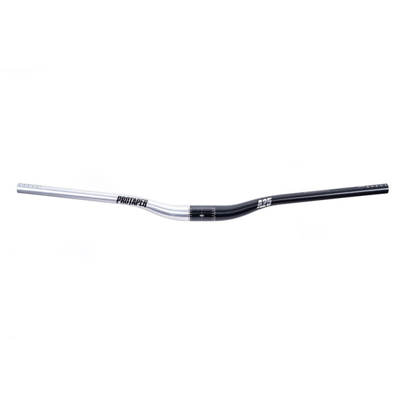 ProTaper A25 Aluminum Mountain Bike Handlebar - Team Issue Half Black Half Silver