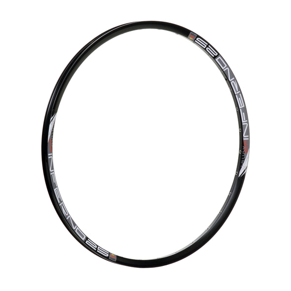 Inferno 25 584 32P* Black Sleeved Rim